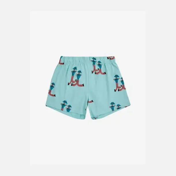 Bobo Choses Dancing Giants All Over Shorts Light Blue